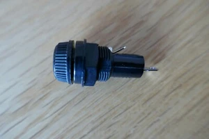 2 Low Profile Panel Bulkhead Mount Fuseholder Finger Release EDK Fuse Holder - Imagen 1 de 4