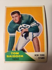 1960 Fleer Tom Saidock card #64..