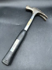 Vintage Stanley 20 Unzen gerader Klauenhammer Stahlrohrgriff 51-122 - Bild 1 von 6