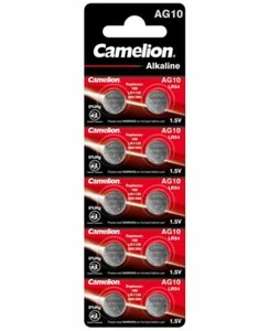 100 x Camelion AG10 Knopfzelle 1,5 V LR54 LR1130 10GA 189 389 G10 - 10 x 10er - Bild 1 von 1