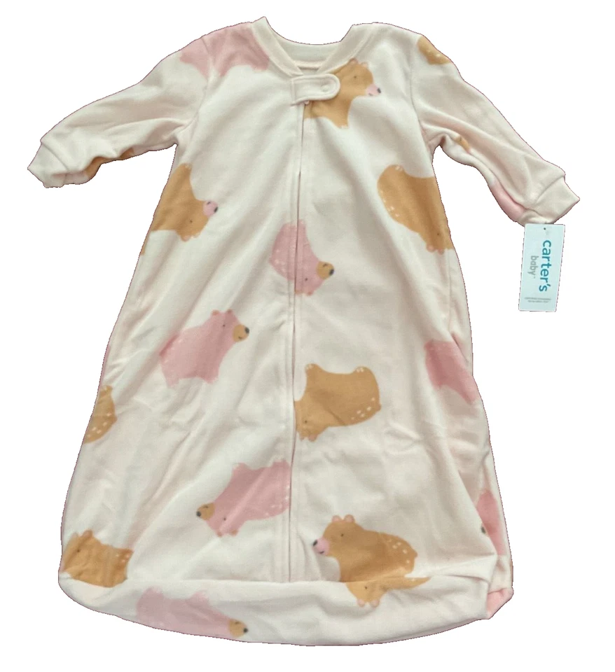 Carter's Baby Girl's Fleece Sleep Bag, 3-6 Months - Image 1 of 1