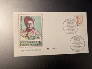 Bund FDC MiNr. 1498 Frauen der deutschen Geschichte Bertha von Suttner - Bild 1 von 1