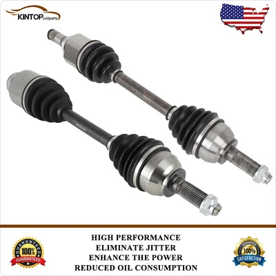Pair Front For Mazda 3 2.0L 2007-2013 Mazda 5 2.5L 2012-2014 2015 CV Axle Shaft - Image 1 of 4