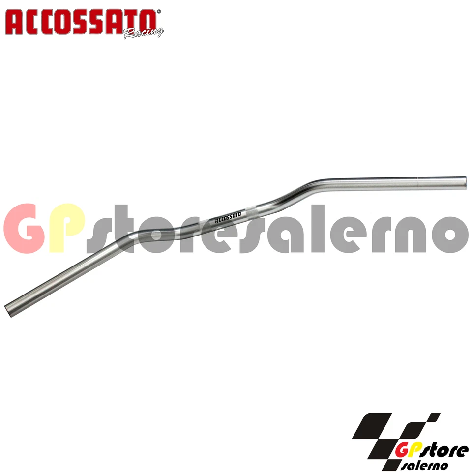 HB152S MANUBRIO ACCOSSATO ARGENTO PIEGA BASSA KAWASAKI 750 ZR 2000 - Immagine 1 di 1