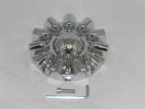 * MAZZI 730 SERIES DUOMO C10730 WHEEL RIM CENTER CAP CHROME WITH SCREW - Picture 1 of 2