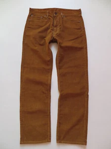 Levi's 505 Cord Jeans Hose, W 36 /L 32, Braune Herren Vintage Cordhose ! KULT ! - Bild 1 von 3