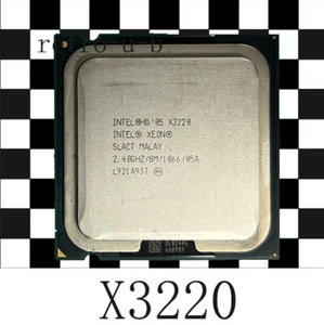 Intel Xeon X3220 2.4 GHz LGA775 4 cores 4 threads SLACT 8 MB  CPU Processor - Picture 1 of 1