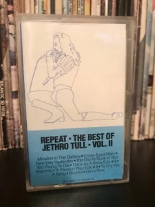 Jethro Tull ♫ The Best of Volume II ♫ Rare 1977 Original Chrysalis Cassette Tape - Picture 1 of 2