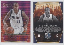 2013-14 Panini Select Red Hot Purple Prizm /99 Monta Ellis #17