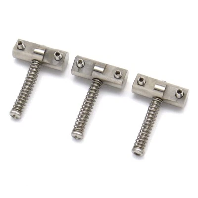 Sillines puente estilo Wilkinson vintage compensados ​​allo de titanio para tele guitarra Foto 1 de 4