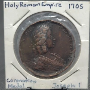 Holy Roman Empire Coronation Medal, Joseph 1, 1705 - Picture 1 of 2