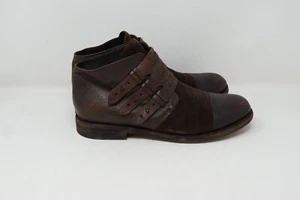 rag & bone Women's Handmade Brown Leather Boots Size 10 - Picture 1 of 11