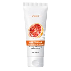 Orange Exfoliating Gel, Face and Body Exfoliating Scrub Gel 2.11 oz ~ Exp 9/25 - Picture 1 of 5