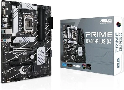 Asus Prime B760-PLUS D4 Scheda Madre PC ATX Socket Intel LGA1700 DDR4 PCIe 5.0 - Immagine 1 di 4