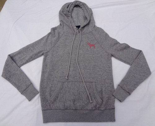 UNDERCOVER Victoria Secret Rosa Felpa con cappuccio taglia X S