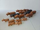 Enorme Lot De 10 Hippopotames And 6 Bebes Playmobil Ref 5  Lot Indissociable 
