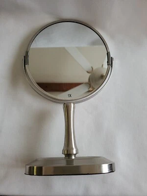 Well Dressed Home Double Sided Mirror  1X 3X  Free Standing For Table or Vainity - Image 1 of 4