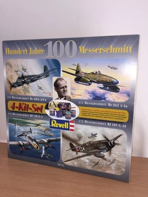 Revell Kit di Montaggio 1:72 05745 MESSERSCHMITT SET con 4 Aerei MIB, 1998 - Immagine 1 di 3