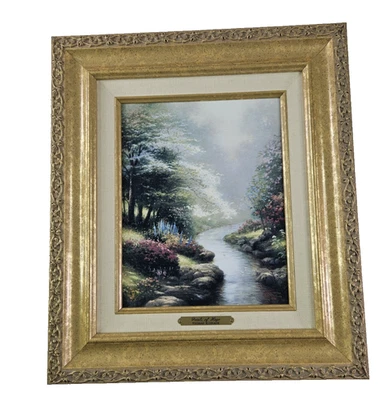 Thomas Kinkade Petals of Hope Garden of Promise Series COA Edition I 2005 - Image 1 of 4
