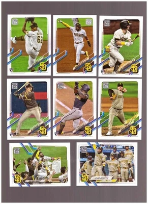 2021 Topps - SAN DIEGO PADRES Team Set w/ Jake Cronenworth RC - Image 1 of 3