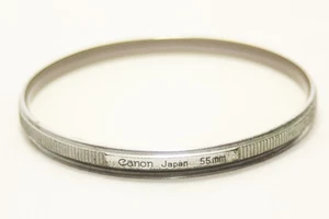 [Excellent+++]  Canon SL 39.3C 55mm Metal Lens Filter Silver From Japan #A101999 - Picture 1 of 10