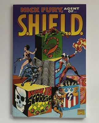 Nick Fury, Agent Of Shield SCORPIO TPB by Jim Steranko NM - Image 1 of 3