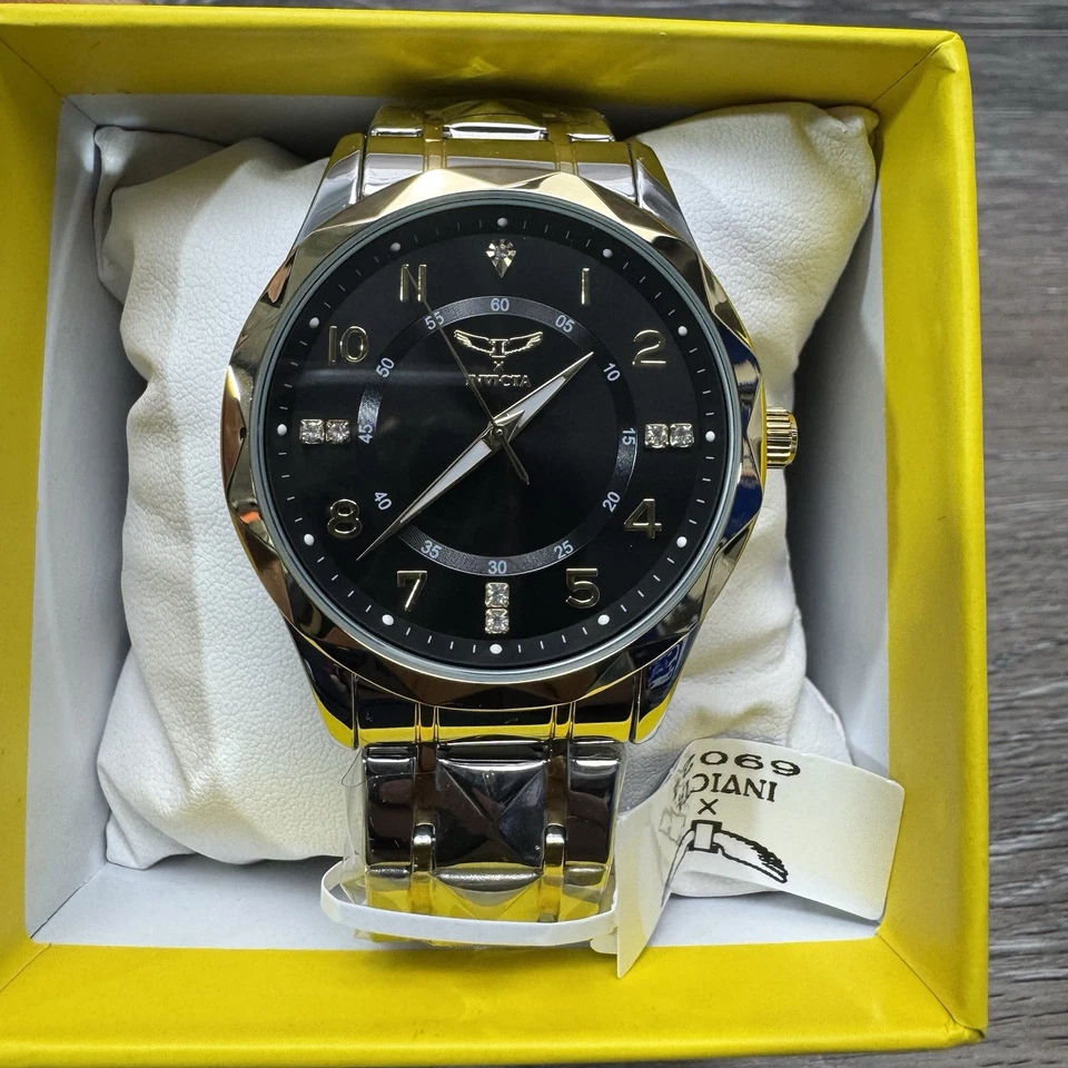 69026 - I By INVICTA Specialty Men 41mm Metal Steel White dial PC21S Quartz