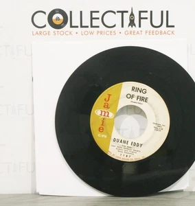 DUANE EDDY - RING OF FIRE - JAMIE 1961 - 7" VINYL SINGLE 🔥 - Picture 1 of 2
