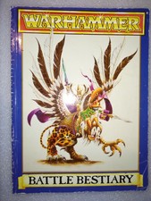 WARHAMMER FANTASY BATTLE BESTIARY RULE BOOK 4TH EDITION RULEBOOK 1992