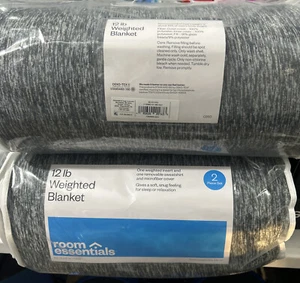Room Essentials 12LB Weighted Throw/Blanket 50 X 70 New unopened package - Picture 1 of 4