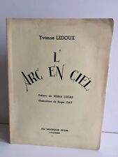 Yvonne Ledoux L'Arc IN Sky Shown Roger Gay To Mask Gold 1953 Numbered E. O