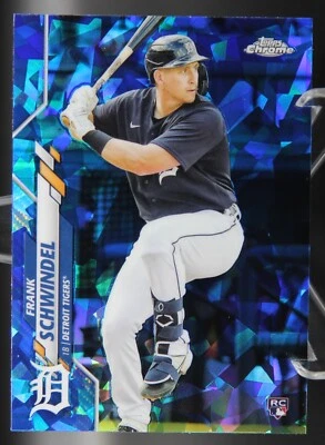 Frank Schwindel - 2020 Topps Chrome Update Sapphire #U-118 RC - Detroit Tigers - Image 1 of 2