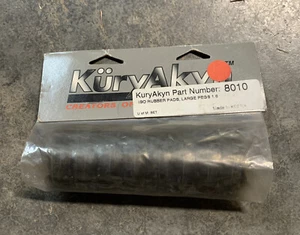 NOS Kuryakyn 8010 Rubber peg pads Large ISO Trident pegs 1.6 Replacement New!  - Picture 1 of 3