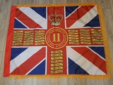The Royal Regiment Of Scotland 2nd battalion Queens colours flag