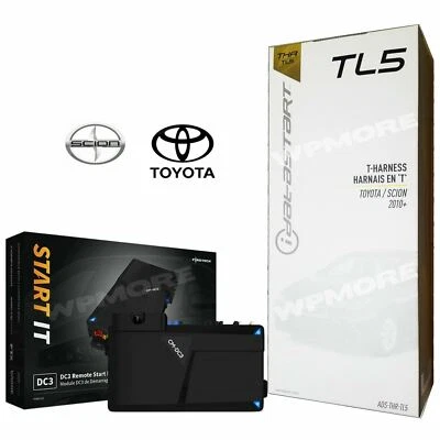 Firstech FT-DC3-LC Remote Start System + ADS-THR-TL5 For TOYOTA Scion 2010 + - Image 1 of 3