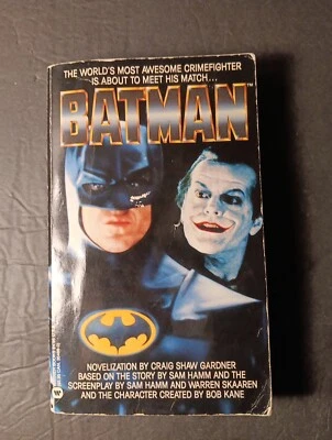 BATMAN (1989), Warner Books Movie Novelization, First Printing - Image 1 of 3