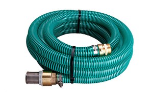 APD Profi Saugschlauchgarnitur mit Messing Amaturen 1", 4 Meter