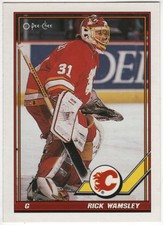 1991/92 O-PEE-CHEE #459 Rick Wamsley-Near Mint