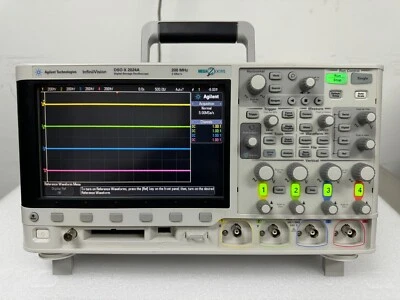Agilent/Keysight DSOX2024A 200MHz, 2GSa/s 4-Ch Digital Oscilloscope with LAN/VGA - Image 1 of 4