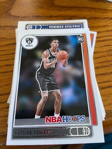 2021-22 Panini NBA Hoops #246 Kessler Edwards Brooklyn Nets RC Rookie