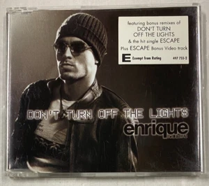 Enrique Iglesias – Don't Turn Off The Lights CD Maxi-Single Enhanced 2002 - Picture 1 of 3