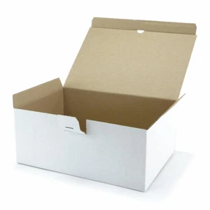 100 Warensendung - Kartons A4, weiß 305 x 215 x 125 mm - Bild 1 von 4