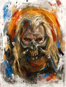 Mad Max Fury Road Immortan Joe Print Robert Bruno 11x14 17/50 HCG WonderCon - Picture 1 of 4