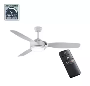 HDC Sedgewood 60 in. White Color Changing Integrated LED Matte White Ceiling Fan - Picture 1 of 2