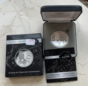 2008 Australia $5 Five Dollars Silver Proof - Northern Territory - Picture 1 of 3