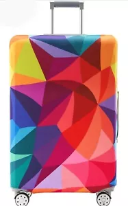 TRAVEL KIN Luggage Covers For Suitcase Suitcase Cover Protector Fit Colorful - Picture 1 of 4