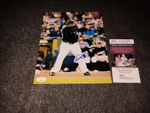 Prince Fielder Signed 8x10 Jsa Milwaukee Brewers - Picture 1 of 1