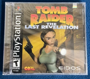 Tomb Raider: The Last Revelation Sony PlayStation 1 Sellado Ps1 Etiqueta Negra Nuevo - Imagen 1 de 8