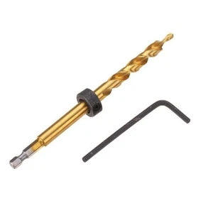 Hex Pocket Hole 3/8in Step Drill Bit Stop Collar Set For Kreg Jig Guide 9.5mm US - Picture 1 of 9