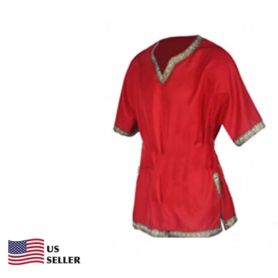 Túnica de caballero medieval para hombre renacentista templario disfraz de Halloween disfraces Foto 1 de 4